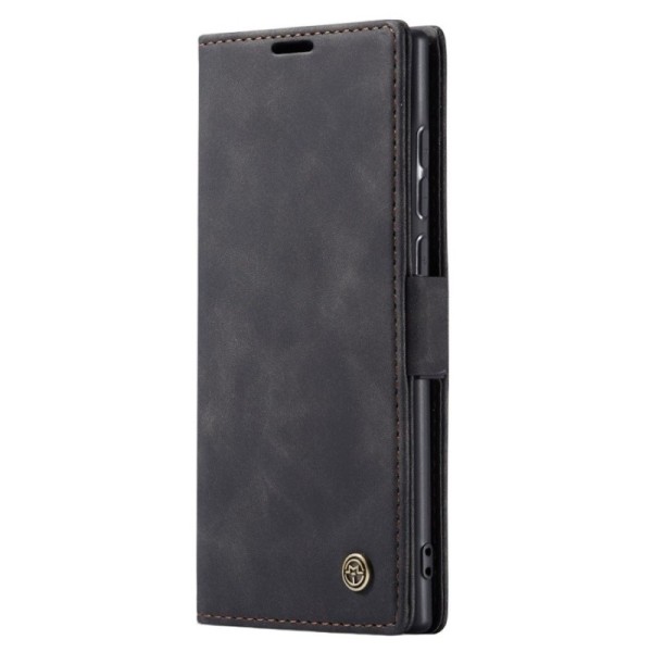 „CaseMe“ Retro Tugev tahke kaaned - must (Galaxy Note10 Lite)