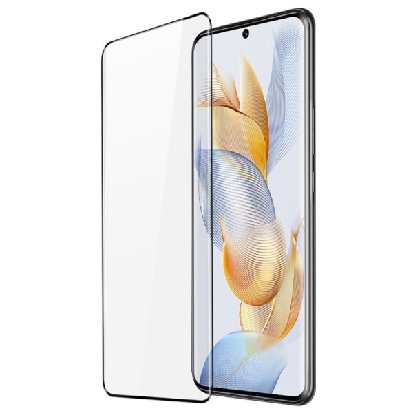 „Dux Ducis“ Tempered Glass täielik katvus kaitsev ekraaniklaas 2.5D - must (Honor 90)