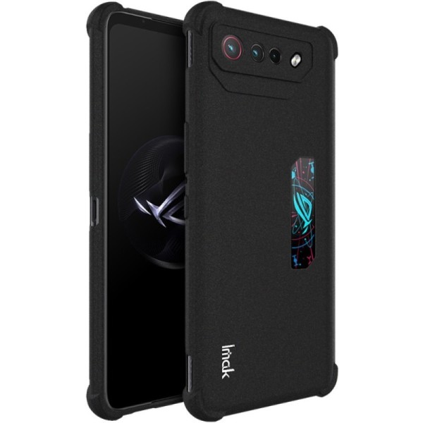 „Imak“ Tugevdatud turvalisus Kõva silikoon (TPU) kaaned - must (Rog Phone 7 Pro / 7 Ultimate)