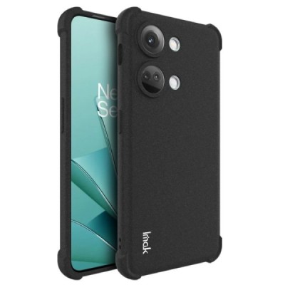 OnePlus Nord 3 Imak sustiprintos apsaugos kieto silikono TPU juodas dėklas - nugarėlė | Priedai.lt