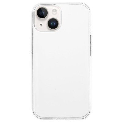 Apple iPhone 15 Plus kieto silikono TPU skaidrus dėklas - nugarėlė | Priedai.lt