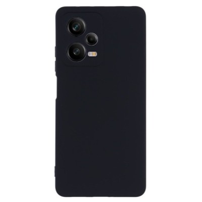 Xiaomi Redmi Note 12 Pro+ 5G Shell kieto silikono (TPU) dėklas juodas - nugarėlė | Priedai.lt