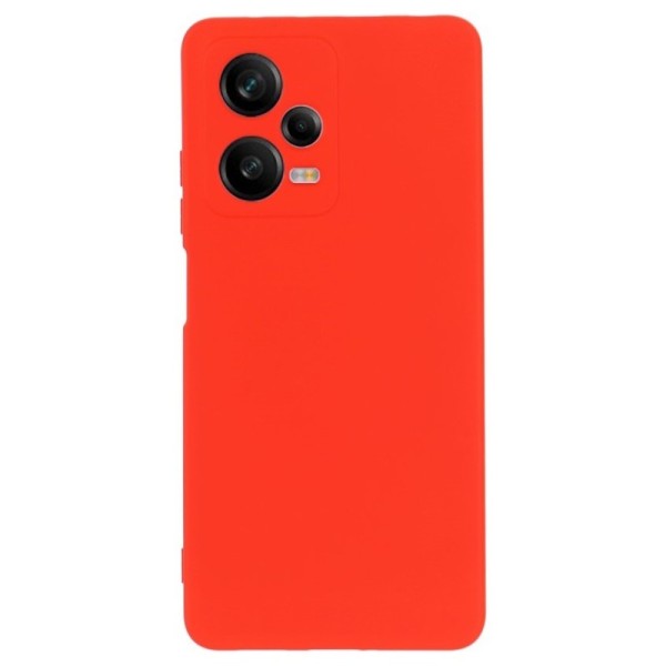 „Shell“ Kõva silikoon (TPU) kaaned - punane (Redmi Note 12 Pro+ 5G)