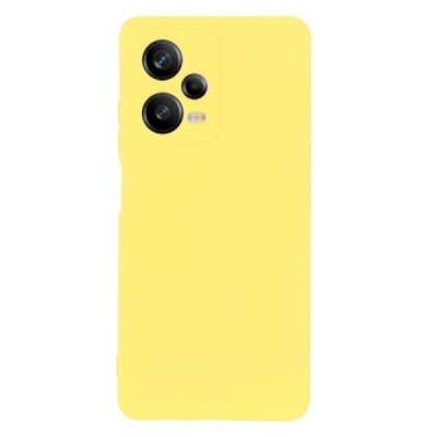 Xiaomi Redmi Note 12 Pro+ 5G Shell kieto silikono TPU geltonas dėklas - nugarėlė | Priedai.lt
