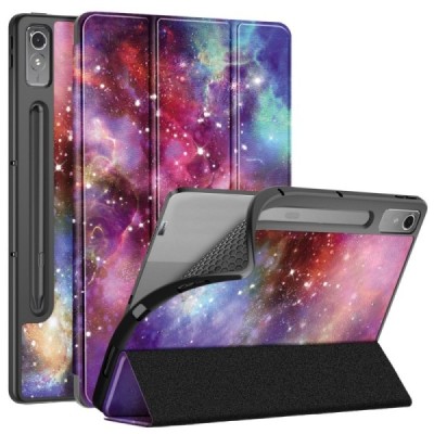 Lenovo Tab P12 12.7" atverčiamas „Cosmo“ spalvotas dėklas - knygutė | Priedai.lt