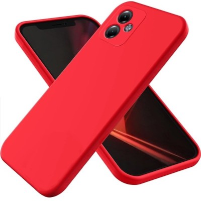 Motorola Moto G14 Shell kieto silikono (TPU) dėklas raudonas - nugarėlė | Priedai.lt