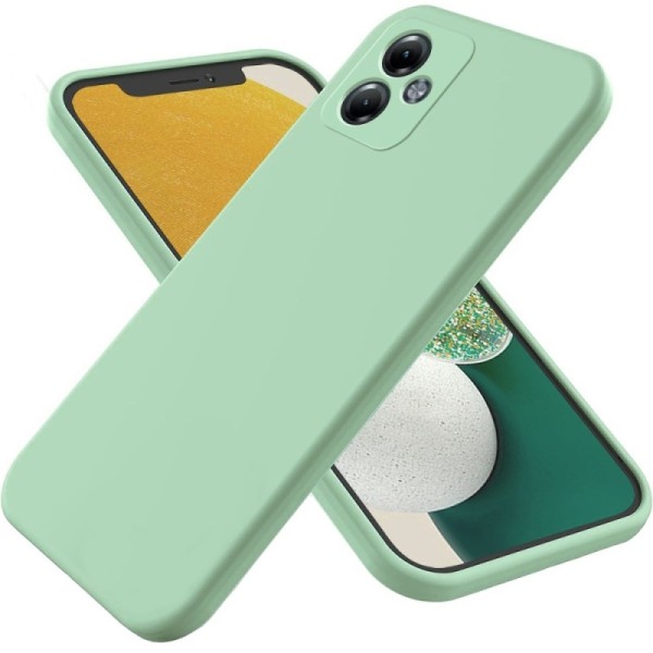 „Shell“ Kõva silikoon (TPU) kaaned - roheline (Moto G14)