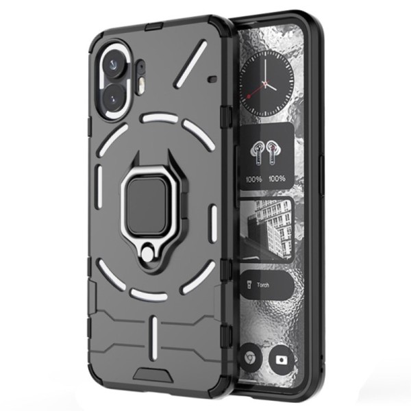 „Kickstand“ Tugevdatud turvalisus kaaned - must (Nothing Phone 2)