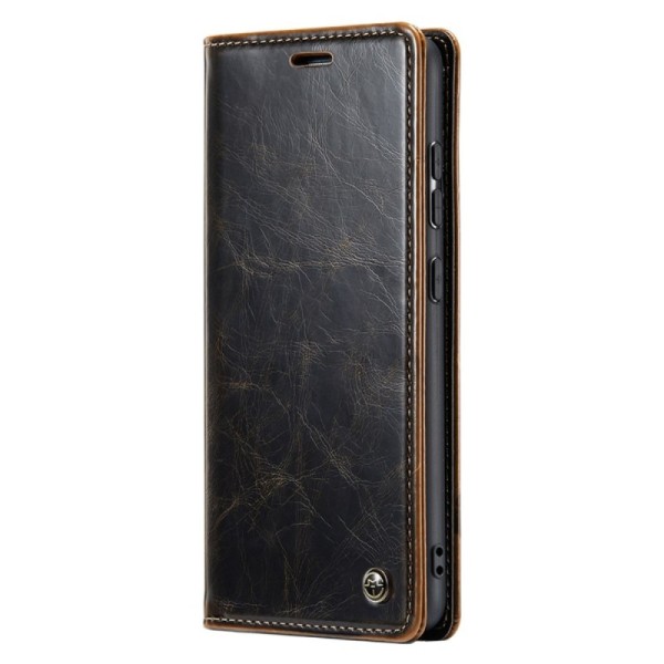 „CaseMe“ Leather Tugev tahke kaaned - pruun (Galaxy S23 FE)