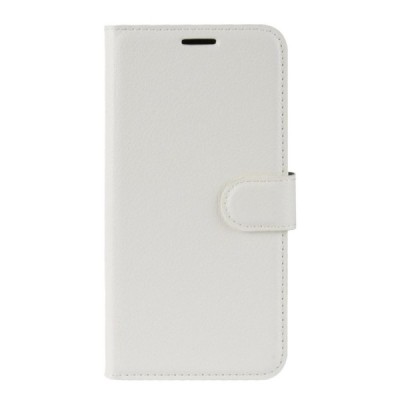 Samsung Galaxy Note 10+ (N975F) atverčiamas juodas odinis Litchi dėklas - piniginė | Priedai.lt