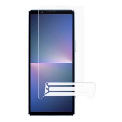 Sony Xperia 5 V Calans hidrogelio skaidri apsauginė pilnai dengianti ekrano plėvelė | Priedai.lt