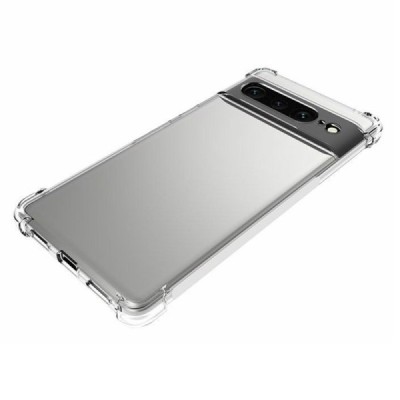 Sustiprintos apsaugos Google Pixel 7 Pro skaidrus kieto silikono (TPU) dėklas | Priedai.lt