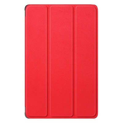 Huawei MatePad SE 10.4'' atverčiamas raudonas odinis dėklas (sulankstomas) | Priedai.lt