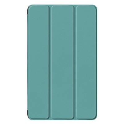 Samsung Galaxy Tab A11 / A9 atverčiamas žalias odinis dėklas (sulankstomas) | Priedai.lt