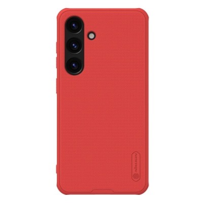 Samsung Galaxy S24 (SM-S921) „Nillkin“ Frosted Shield Pro raudonas dėklas - nugarėlė | Priedai.lt