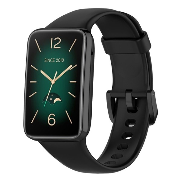 Išmaniojo laikrodžio kieto silikono (TPU) apyrankė - juoda (Mi Band 7 Pro)