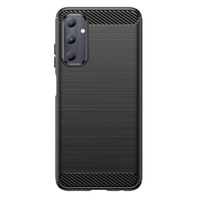 Samsung Galaxy A05s (SM-A057F) „Carbon“ kieto silikono TPU juodas dėklas - nugarėlė | Priedai.lt