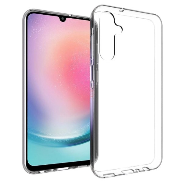 Kõva silikoon (TPU) kaaned - läbipaistev (Galaxy A25)