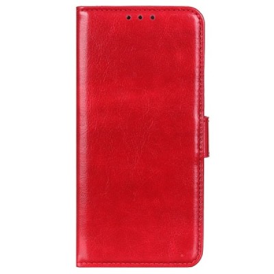Samsung Galaxy A05s (SM-A057F) atverčiamas raudonas odinis dėklas, knygutė - piniginė | Priedai.lt