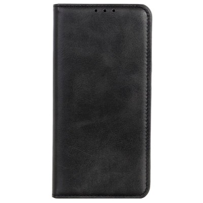 Samsung Galaxy S24+ (SM-S926) „Split“ juodas odinis atverčiamas dėklas - knygutė | Priedai.lt