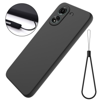 Xiaomi Redmi 13C (Poco C65) Shell kieto silikono (TPU) dėklas juodas - nugarėlė | Priedai.lt