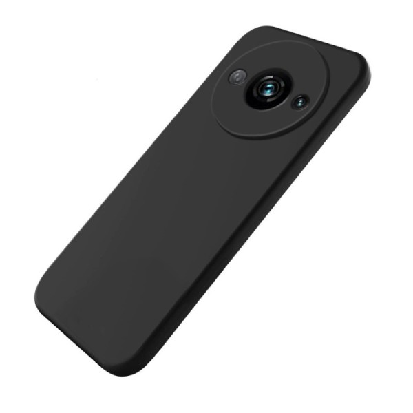 „Shell“ Kõva silikoon (TPU) kaaned - must (Redmi A3 / Poco C61)