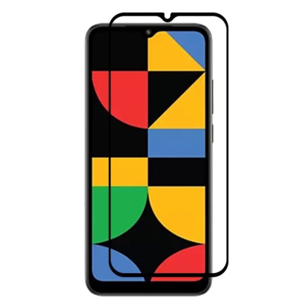 „Rurihai“ Tempered Glass täielik katvus kaitsev ekraaniklaas 2.5D - must (Redmi A3 / A3+)