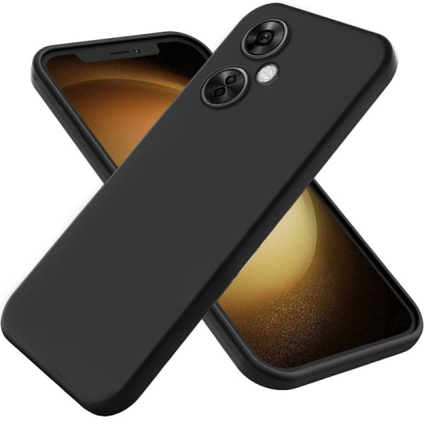 „Shell“ Kõva silikoon (TPU) kaaned - must (OnePlus Nord CE 3 Lite 5G)
