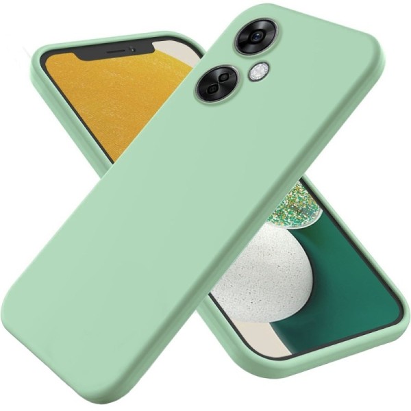 „Shell“ Kõva silikoon (TPU) kaaned - roheline (OnePlus Nord CE 3 Lite 5G)