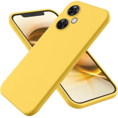 OnePlus Nord CE 3 Lite 5G Shell kieto silikono (TPU) dėklas geltonas - nugarėlė | Priedai.lt