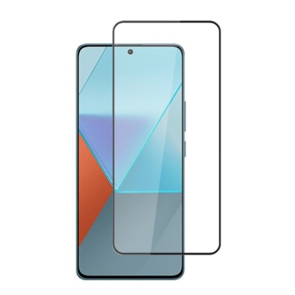 „Mocolo“ Tempered Glass kaitsev ekraaniklaas 2.5D - must (Redmi Note 13 Pro 5G)