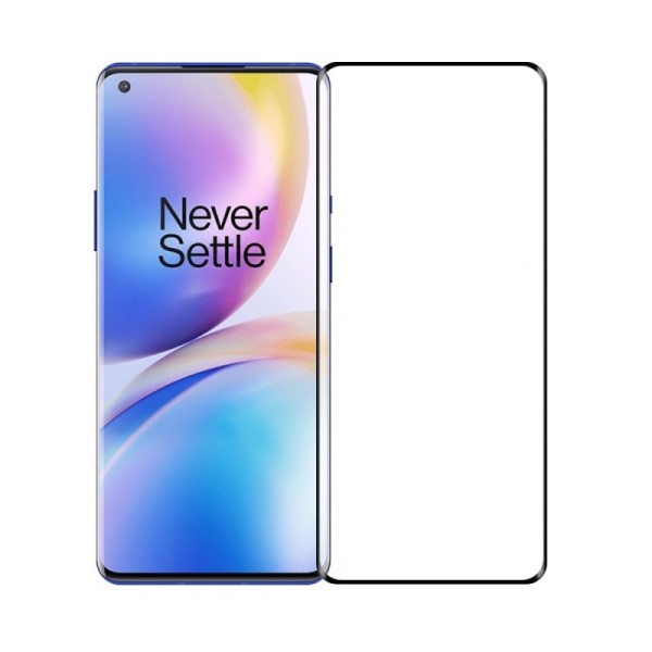 „Mofi“ Tempered Glass kaitsev ekraaniklaas 0.26 mm - must (OnePlus 8 Pro)