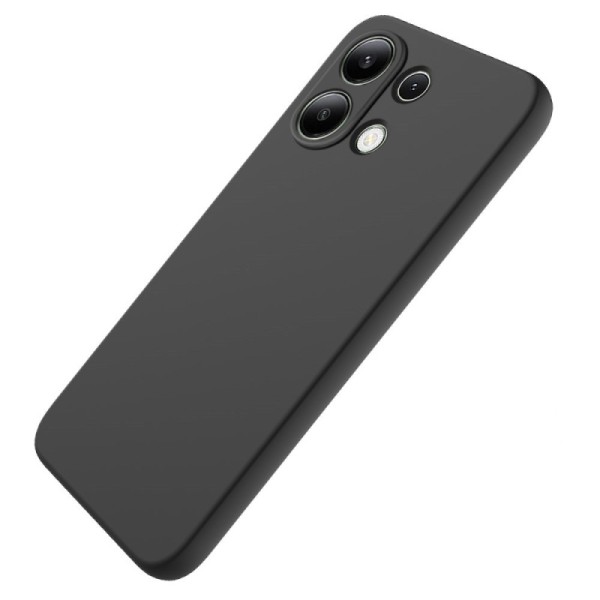 „Shell“ Kõva silikoon (TPU) kaaned - must (Redmi Note 13 4G)