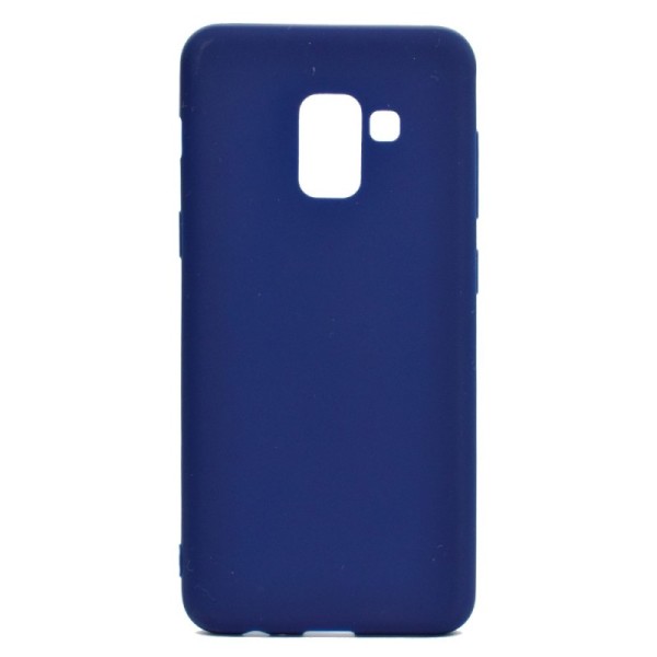 Kõva silikoon (TPU) kaaned - sinine (Galaxy A8 2018)
