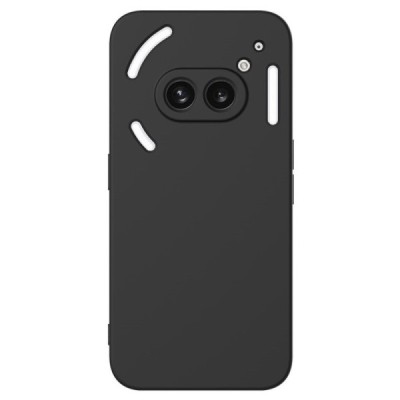 Nothing Phone 2a (2a Plus) Shell kieto silikono (TPU) dėklas juodas - nugarėlė | Priedai.lt