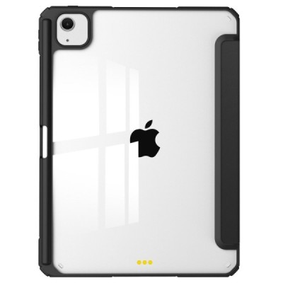 „Deluxe“ tahke kaaned - must (iPad Air 13 (2026) / Air 13 (2025) / Air 13 (2024))
