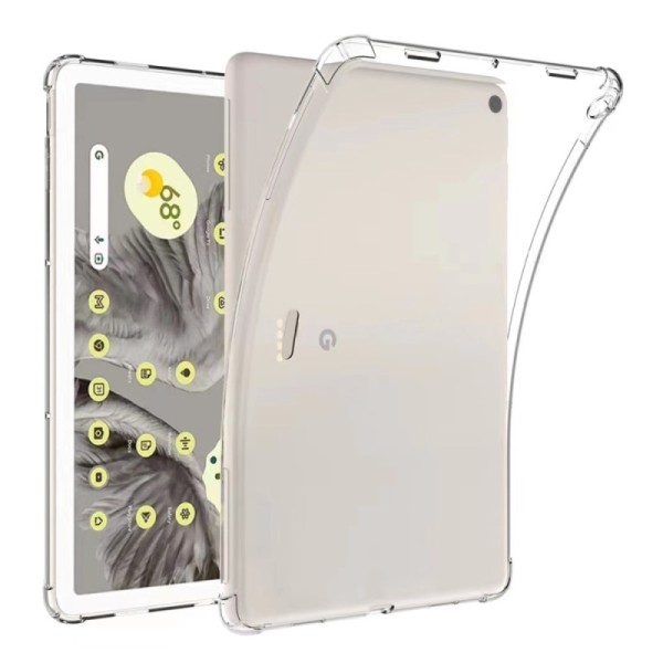 Tugevdatud turvalisus Kõva silikoon (TPU) kaaned - läbipaistev (Pixel Tablet)