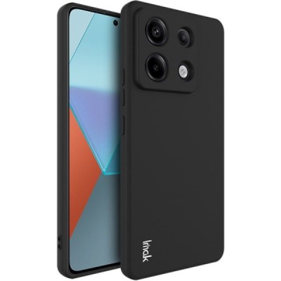 Xiaomi Redmi Note 13 Pro 5G (Poco X6 5G) „Imak“ kieto silikono TPU juodas dėklas - nugarėlė | Priedai.lt
