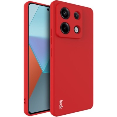 Xiaomi Redmi Note 13 Pro 5G (Poco X6 5G) „Imak“ kieto silikono TPU raudonas dėklas - nugarėlė | Priedai.lt