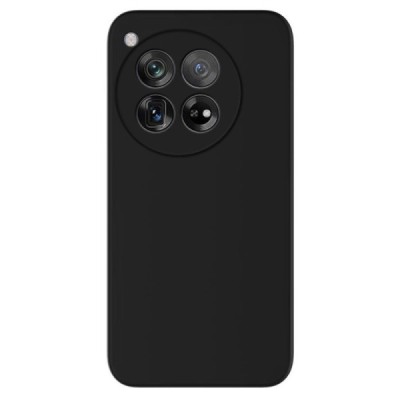 Oneplus 12R / Ace 3 Shell kõva silikoon (TPU) tagakaane must - ümbris | Priedai.lt