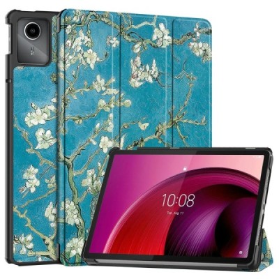 Lenovo Tab M11 (TB330FU) väljapööratav värviline "Sakura" ümbris - brošüür | Priedai.lt