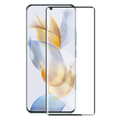 Huawei Honor 90 kaitsev ekraaniklaas „Mocolo“ 9H Tempered Glass (must, täielik katvus) 0,26 mm | Priedai.lt