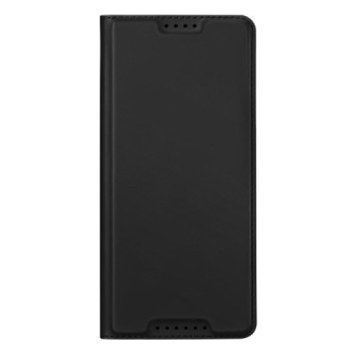 Sony Xperia 10 VI „Dux Ducis“ Skin nahk must kaaned - rahakott | Priedai.lt