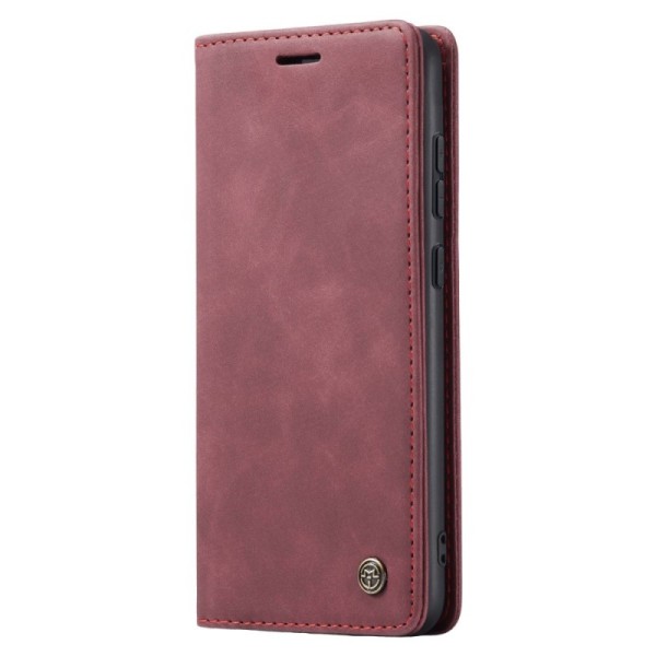 „CaseMe“ Retro tahke kaaned - burgundia (Galaxy S24+)