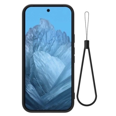 Google Pixel 9 Pro Shell kõva silikoon (TPU) tagakaane must - ümbris | Priedai.lt