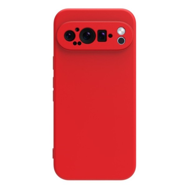 „Shell“ kõva silikoon (TPU) ümbris – punane (Pixel 9 Pro)