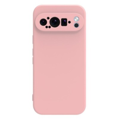 Google Pixel 9 Pro Shell kõva silikoon (TPU) tagakaane roosa - ümbris | Priedai.lt