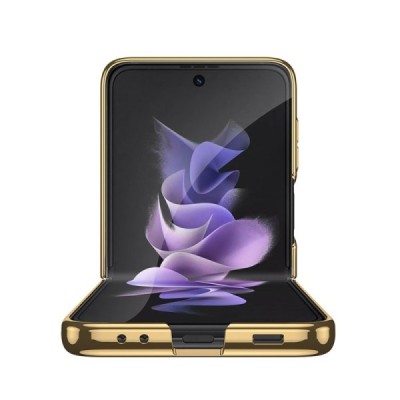 Samsung Galaxy Z Flip3 (F711) GKK Marble plastikust punane korpus - taga | Priedai.lt