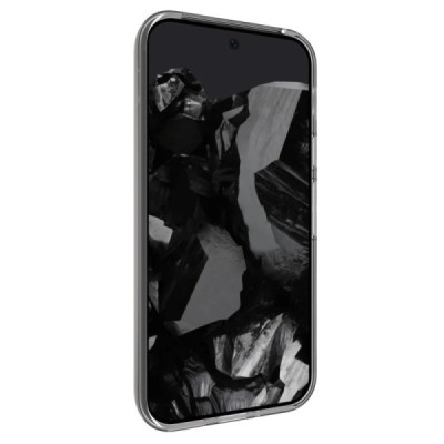 Google Pixel 9 (9 Pro) kõva silikoon (TPU) tagakaane läbipaistev - ümbris | Priedai.lt