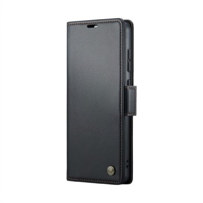 Xiaomi Poco X6 Pro 5G (Redmi K70E) CaseMe Leather tahke nahk kaaned - must | Priedai.lt